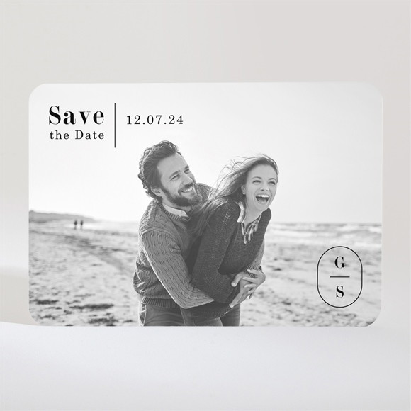 Save the Date Karte Terrakotta - Magnet ref.N11033