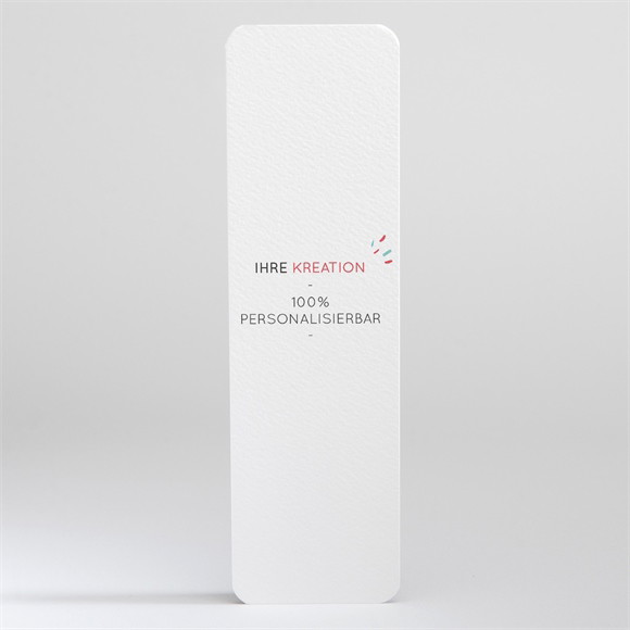 Geburtskarte Blanco - 5,3x19,4cm (N200350) ref.N200350