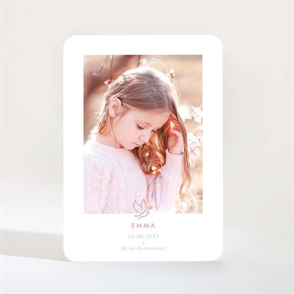 Einladung Kommunion Taube - Magnet ref.N21034