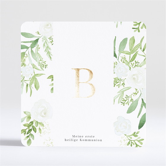 Einladung Kommunion Ornamente