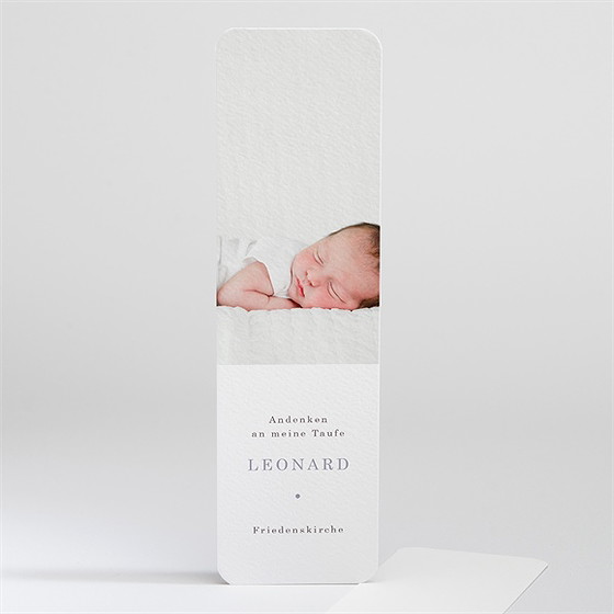 Andenken Taufe Doppeltes Porträt