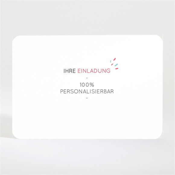 Hochzeitseinladung Blanco - 13,8x9,5cm (N110105) ref.N110105