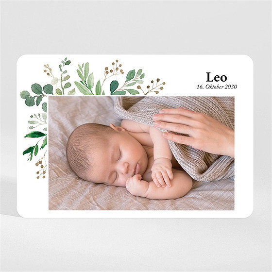 Geburtskarte frühlingskind