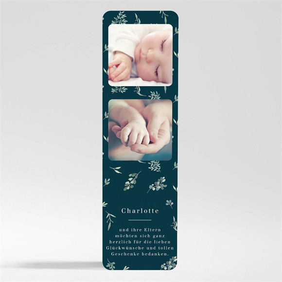 Dankeskarte Geburt Blumenfreude ref.N200383