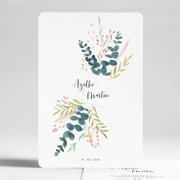 Hochzeitseinladung Moderne Schönheit ref.N241244