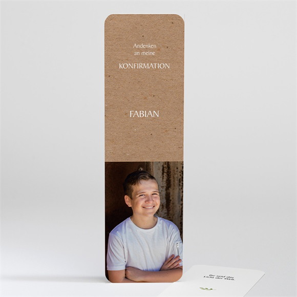 Andenken Konfirmation Kraftpapier ref.N201307