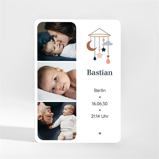 Geburtskarte Traumfänger - Magnet