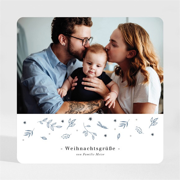 Weihnachtskarte Zarte Grüße - Magnet ref.N35027