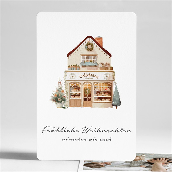 Weihnachtskarte Weihnachtsladen ref.N241273