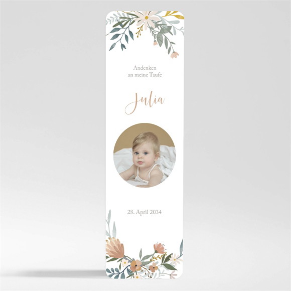 Andenken Taufe Sanfte Poesie - Magnet ref.N200546