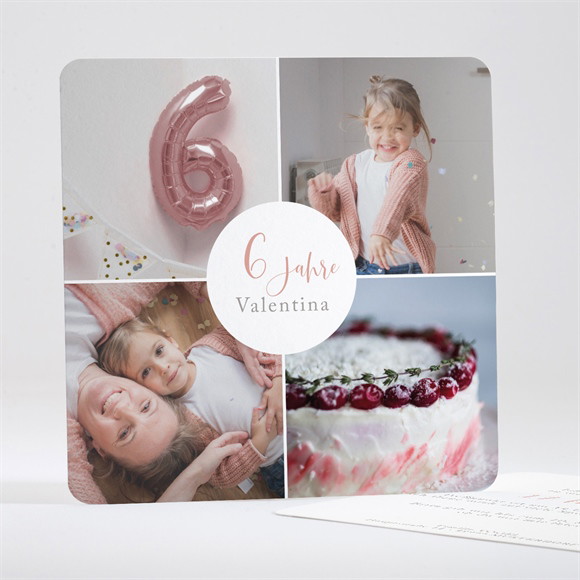 Geburtstagseinladung Meine hübsche Fotocollage ref.N351490