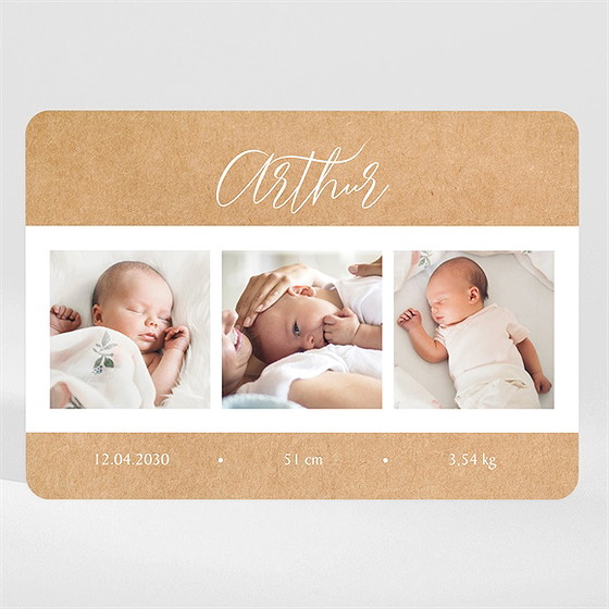 Geburtskarte Symmetrie - Magnet