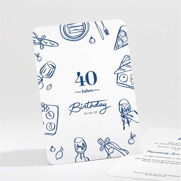 Geburtstagseinladung Dolce Vita ref.N211703