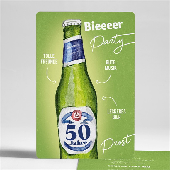 Geburtstagseinladung Apero 50 Jahre ref.N241312