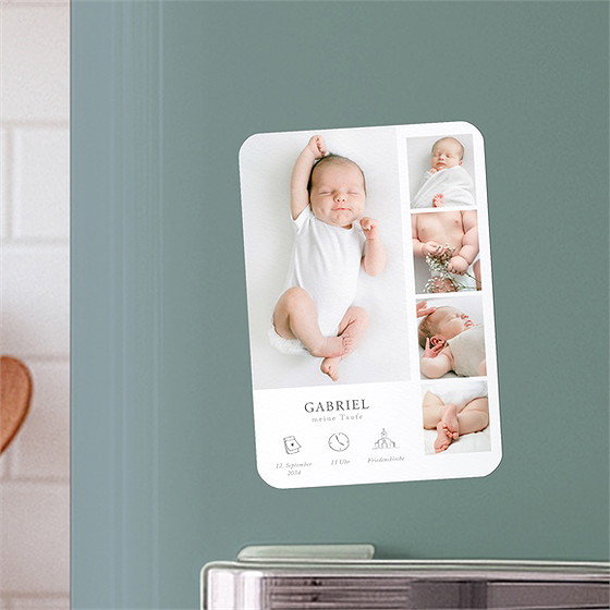 Einladung Taufe Fotostreifen Taufe