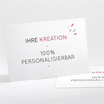 Geburtskarte Blanco - 13,8X9,5Cm (N11122)