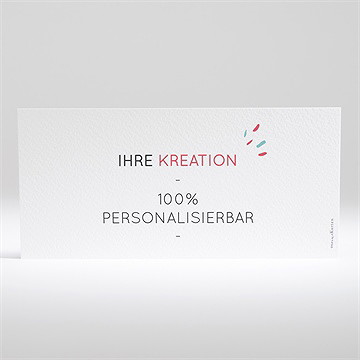 Geburtskarte Blanco - 21X10cm (N13004)