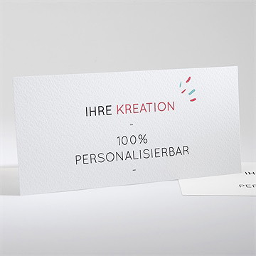 Geburtskarte Blanco - 21X10cm (N13106)