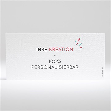 Geburtskarte Blanco - 21X10cm (N13106) - Vue 2