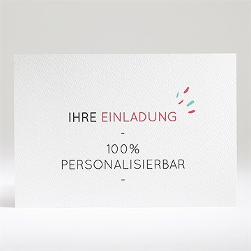 Hochzeitseinladung Blanco - 21X14,5Cm (N14003)