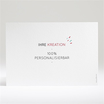 Geburtskarte Blanco - 21X14,5Cm (N14004)