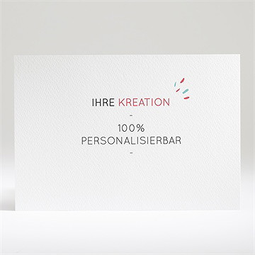 Geburtskarte Blanco - 14,5X21cm (N14102) - Vue 2
