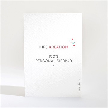 Dankeskarte Hochzeit blanco - 9,5x13,8cm (n21012)