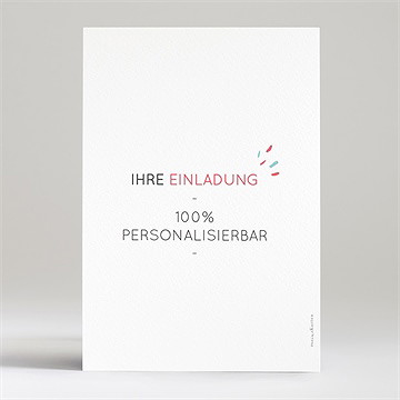 Hochzeitseinladung Blanco - 14,5X21cm (N24011)
