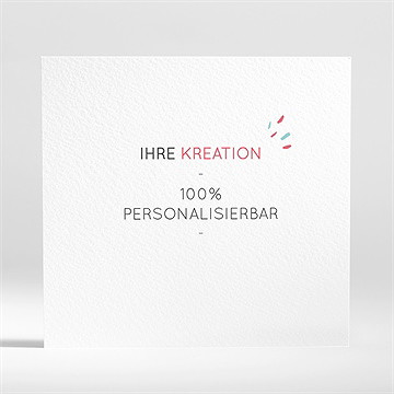 Geburtskarte Blanco - 15X14cm (N31121) - Vue 2