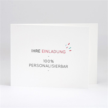 Hochzeitseinladung Blanco 15X10,5Cm (N51110)
