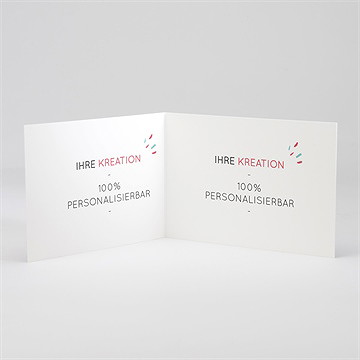 Geburtskarte Blanco - 15X10,5Cm (N51111) - Vue 2