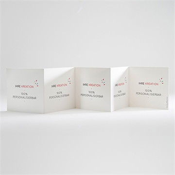 Geburtskarte Blanco - 7,5X7,5Cm (N80013) - Vue 2