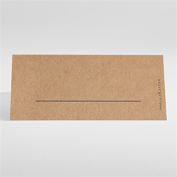 Tischkarte Hochzeit Herz Und Schnurrbart - vue 2