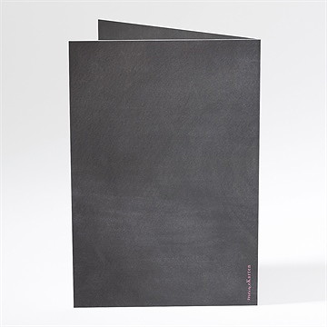 Menükarte Taufe rosa engel - Vue 3