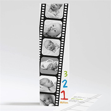 Geburtskarte Film Ab!