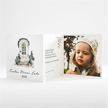 Weihnachtskarte winterreise - vue 2