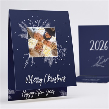 Weihnachtskarte winterliche eleganz