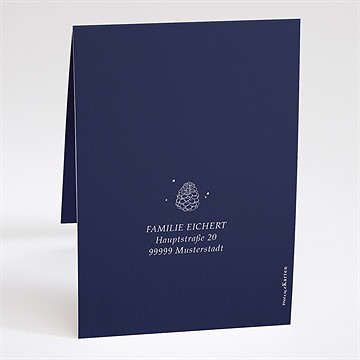 Weihnachtskarte Winterliche Eleganz - Vue 3