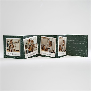 Weihnachtskarte Tannenzweig - Vue 2