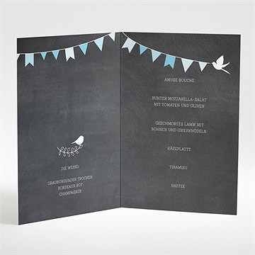 Menükarte Taufe kreidetafel boy - Vue 2