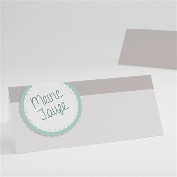 Tischkarte Taufe mein tag