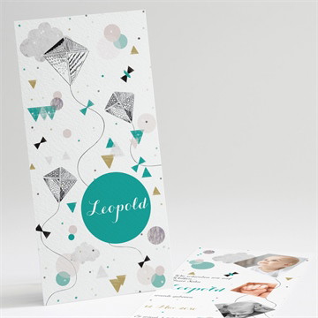 Geburtskarte Drachenfliegen