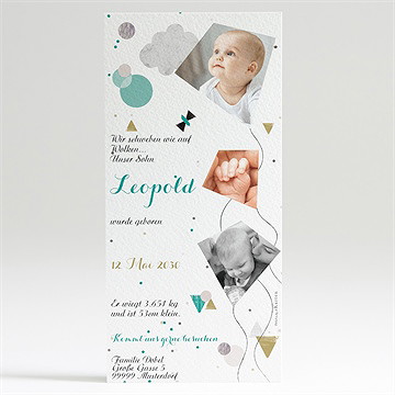 Geburtskarte Drachenfliegen - Vue 2