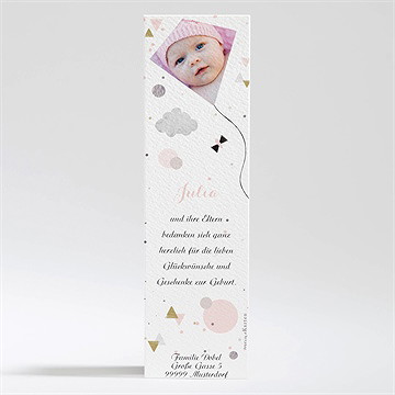 Dankeskarte Geburt Drachensteigen