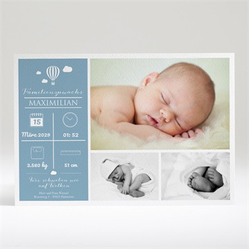 Geburtskarte Piktogramm