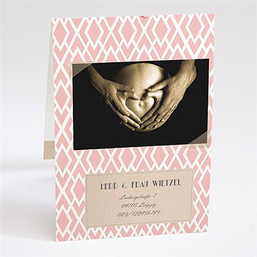 Geburtskarte Kätzchenkarte - Karte Rückseite