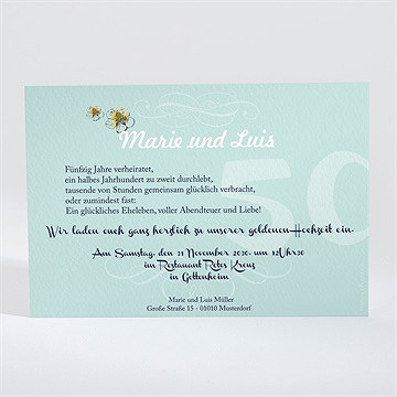 Einladung Hochzeitsjubiläum schönes andenken - Vue 2