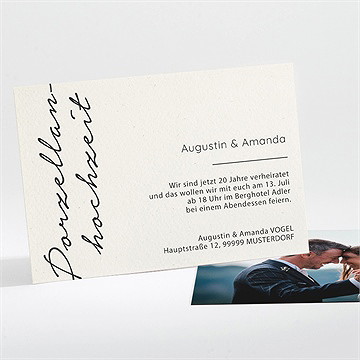 Einladung Hochzeitsjubiläum Moderne Romantik