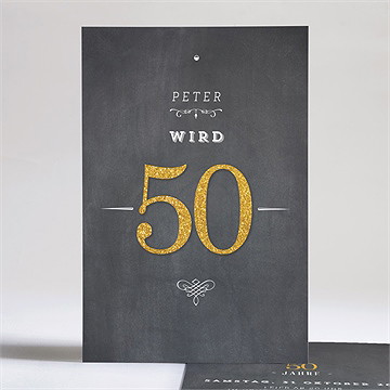 Geburtstagseinladung 50 Jahre
