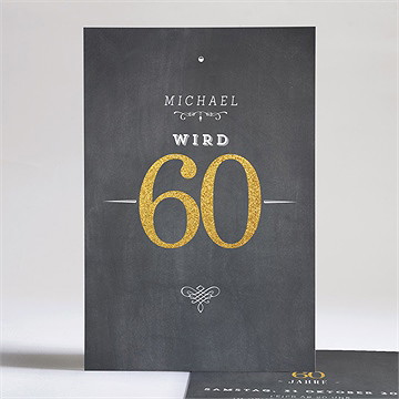 Geburtstagseinladung 60 Jahre